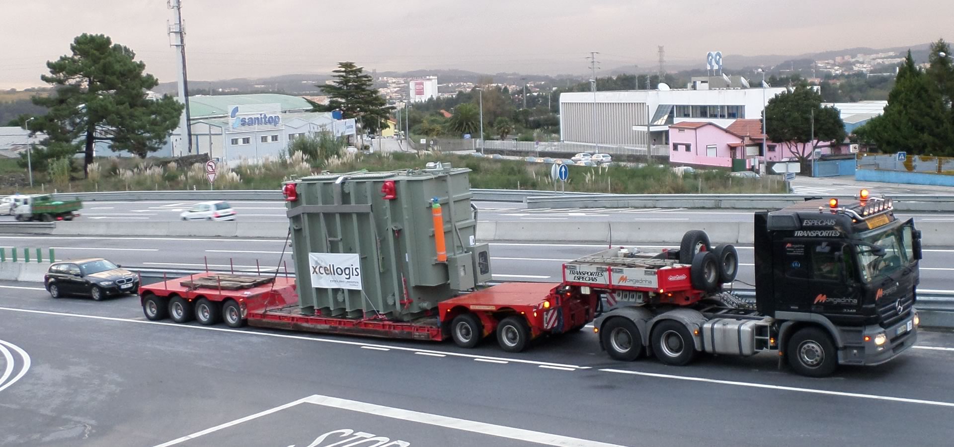 Transporte de Trafo 80ton